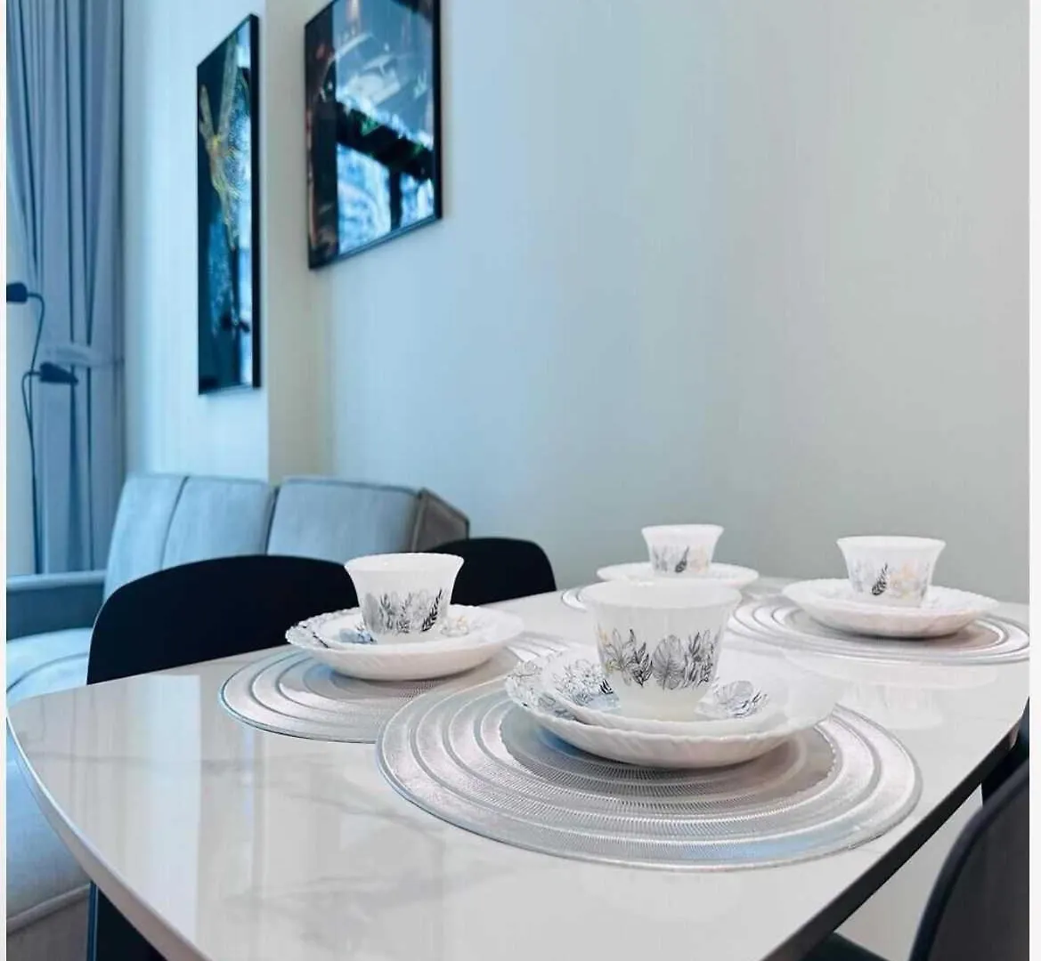 Oyo Home 1407 One Bedroom Apartments Binghatti Emerald Dubai United Arab Emirates