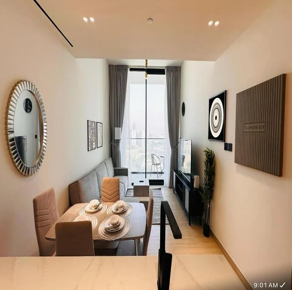 Oyo Home 1407 One Bedroom Apartments Binghatti Emerald Dubai